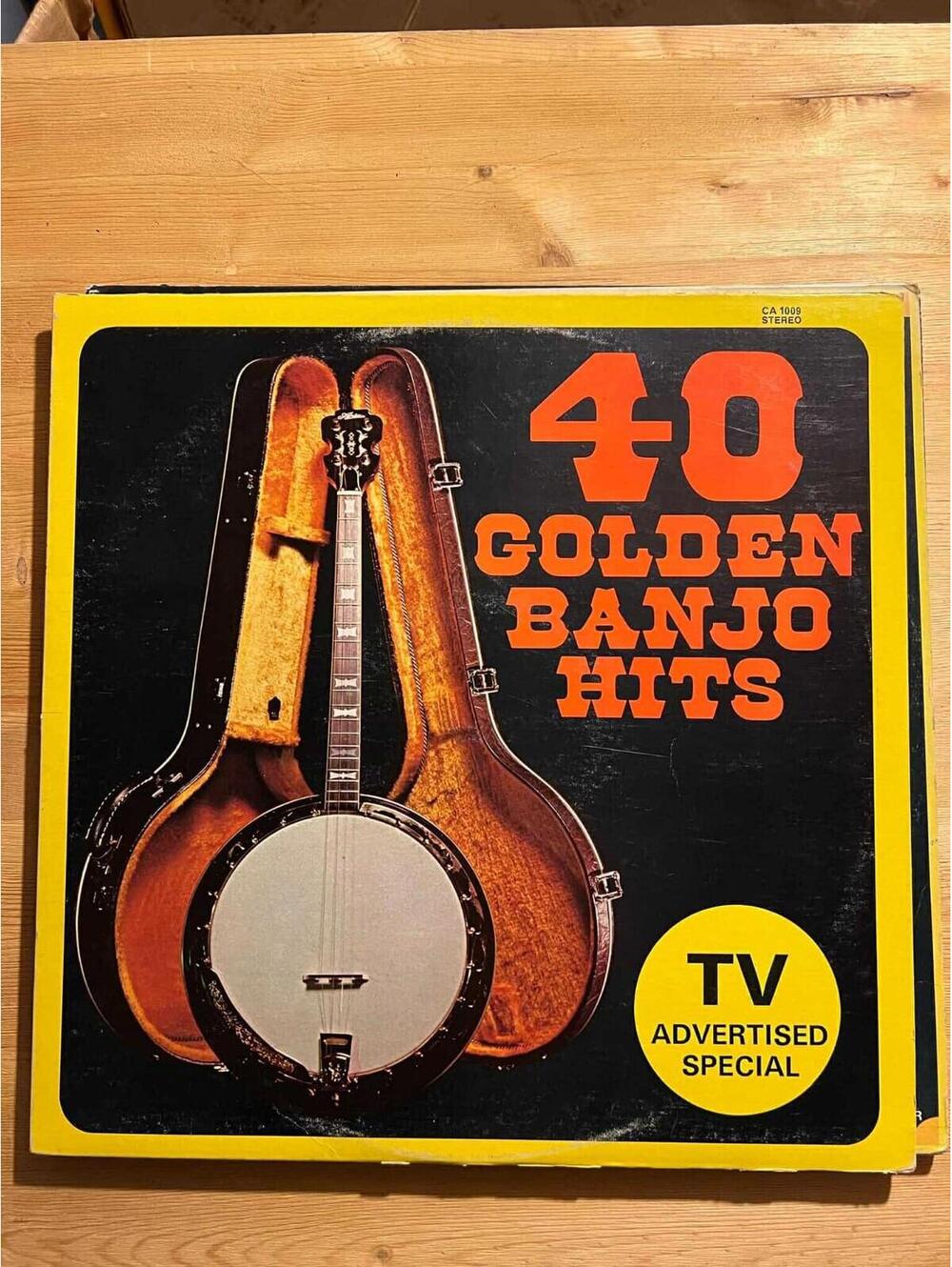 Maurice Bolyer – 40 Golden Banjo Hits Vintage 33rpm VG+ AB24